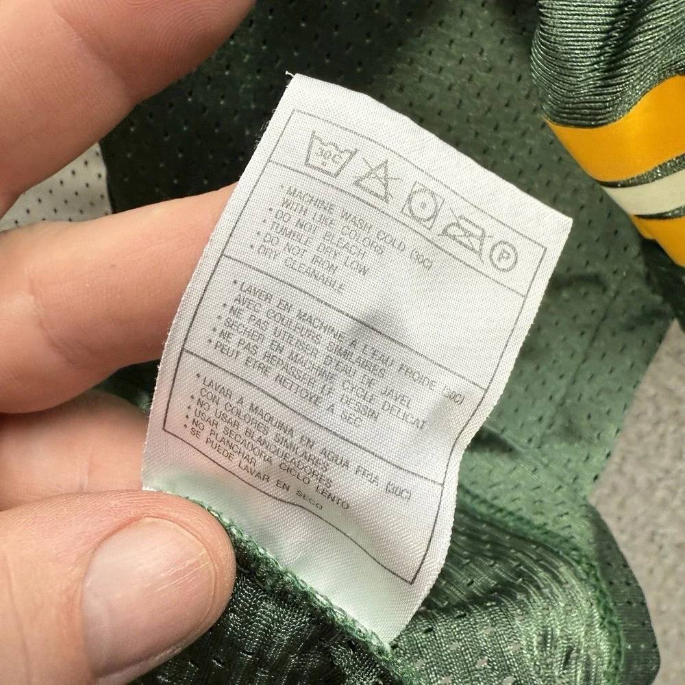 Vintage Green Bay Packers‎ Jersey Youth Medium Green Brett Favre #4 Nike 90s Y2K